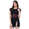 Attitude Corsets - Keelia Ceinture Corset - Bordeaux rouge Product image